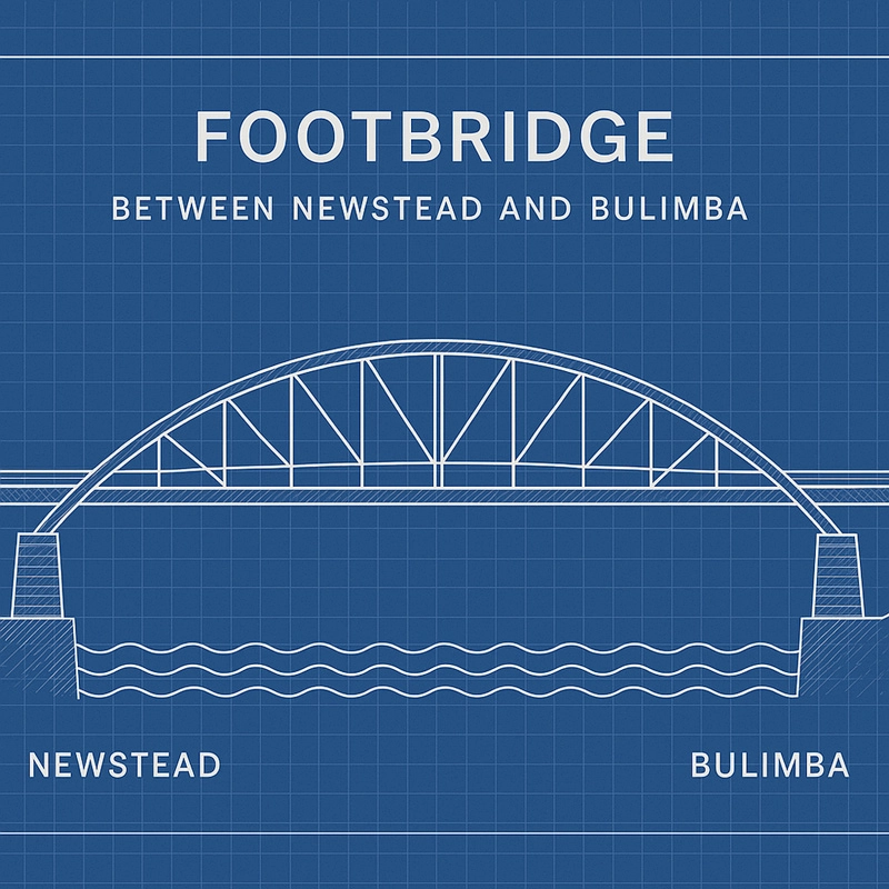 AI-generated bridge blueprint concept